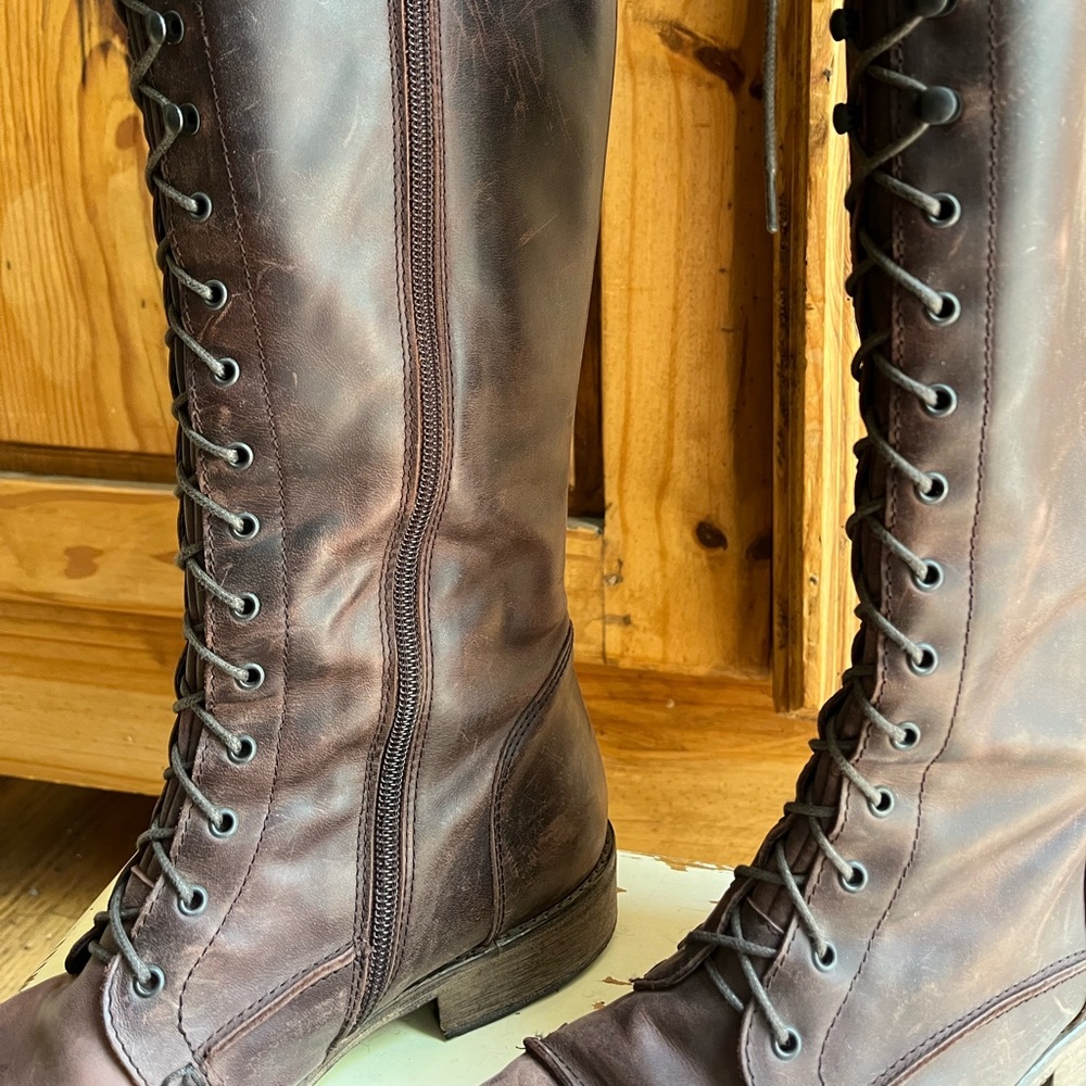 Vintage Charles David rustic brown boots 👢 - Picture 6 of 7